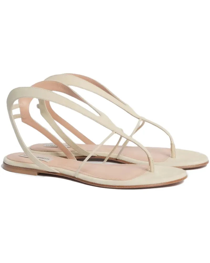 Alberta Ferretti Sandalen mit Zehensteg - Nude Nude