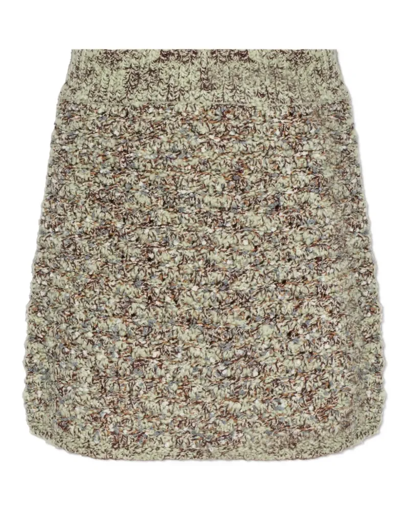 By Malene Birger Gia bouclé knit mini skirt - Grün Grün