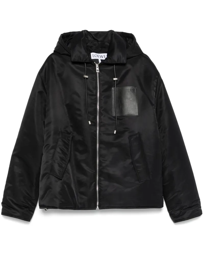 Loewe Jacke mit Kapuze - Schwarz Schwarz