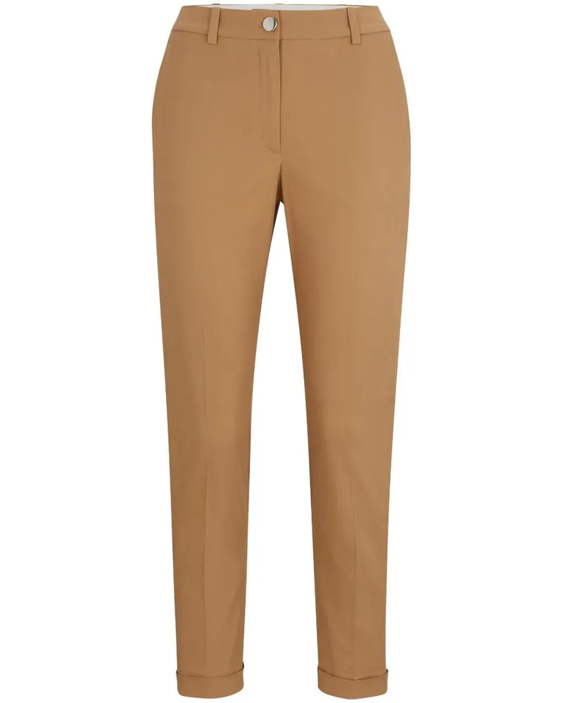 HUGO BOSS Gerade Tachinoa Hose - Braun Braun