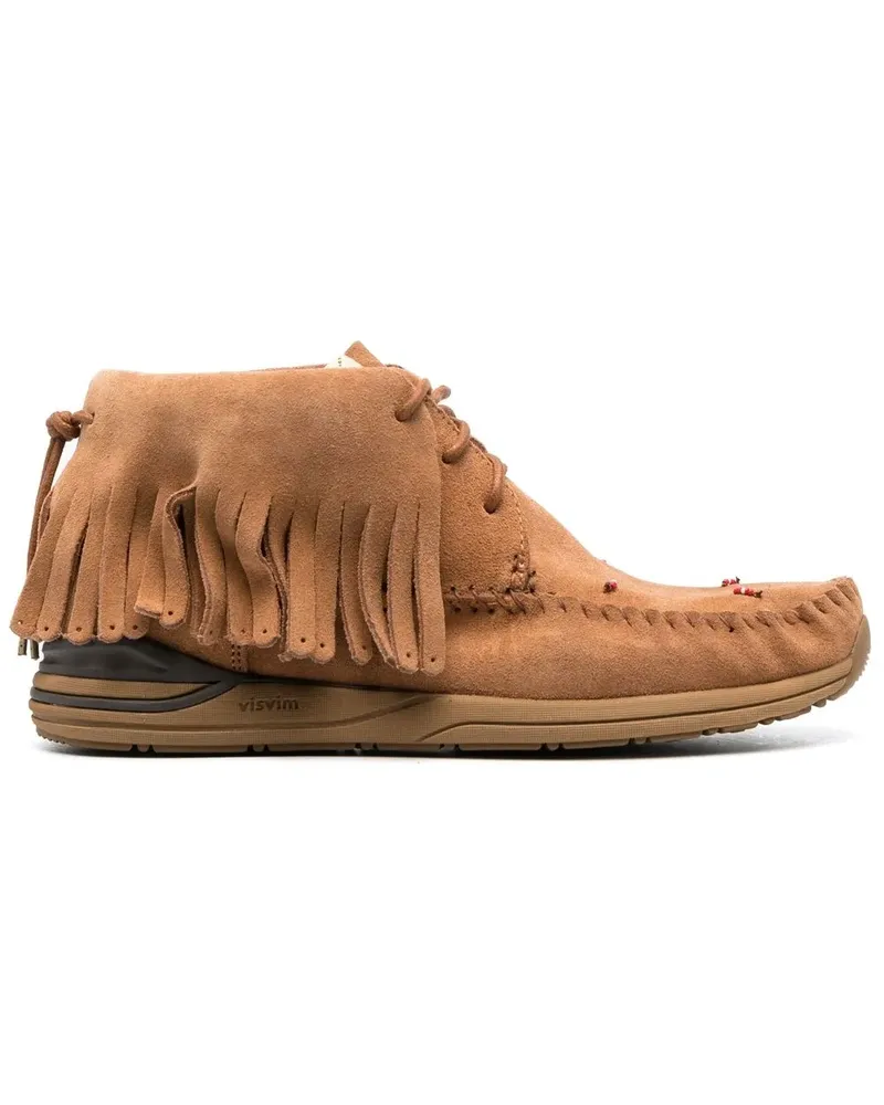 Visvim FBT Shaman Folk Schnürstiefel - Braun Braun