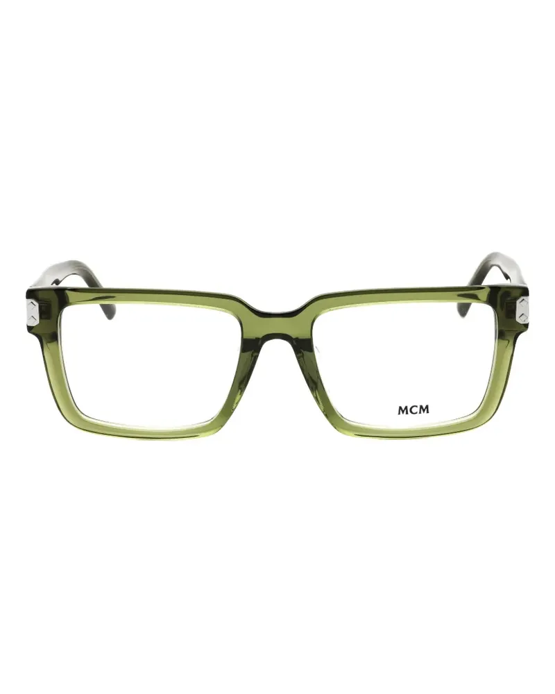 MCM square-frame glasses - Grün Grün
