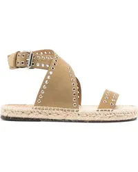 Isabel Marant Illya Espadrilles aus Wildleder Nude