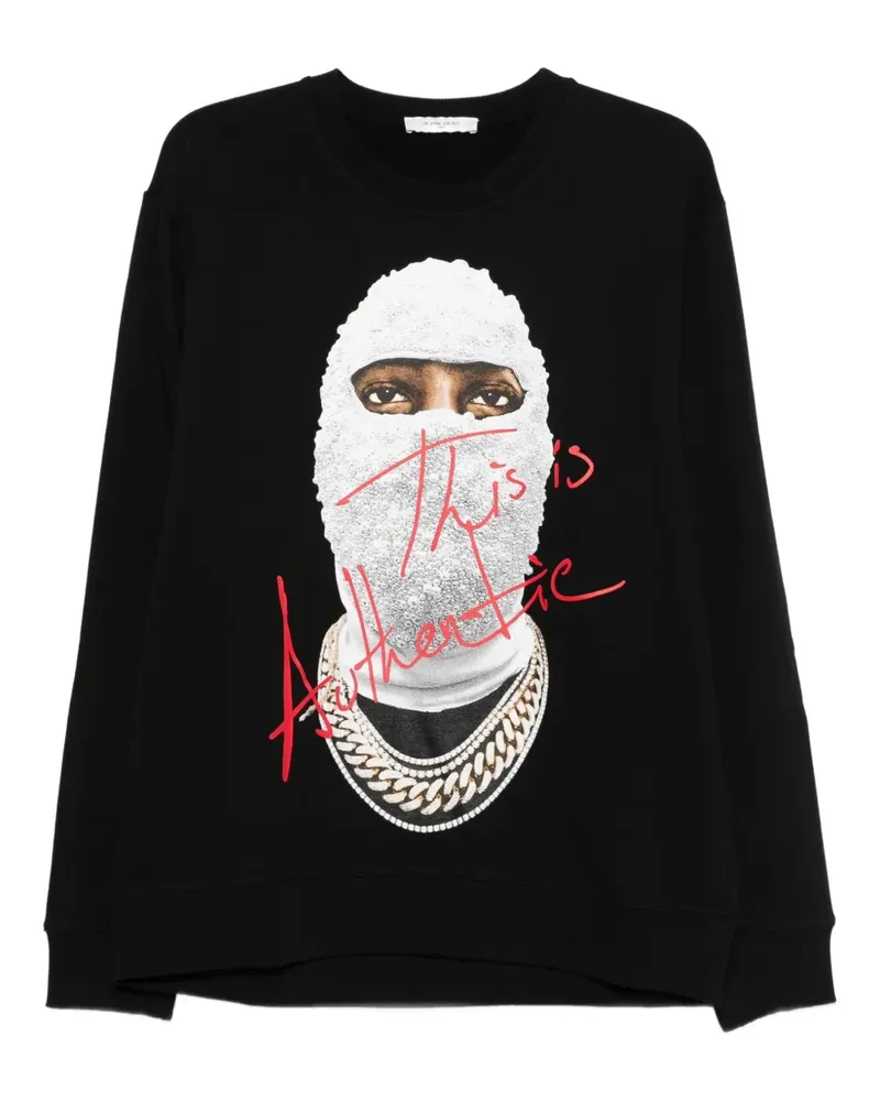 IH NOM UH NIT This is Authentic sweatshirt - Schwarz Schwarz