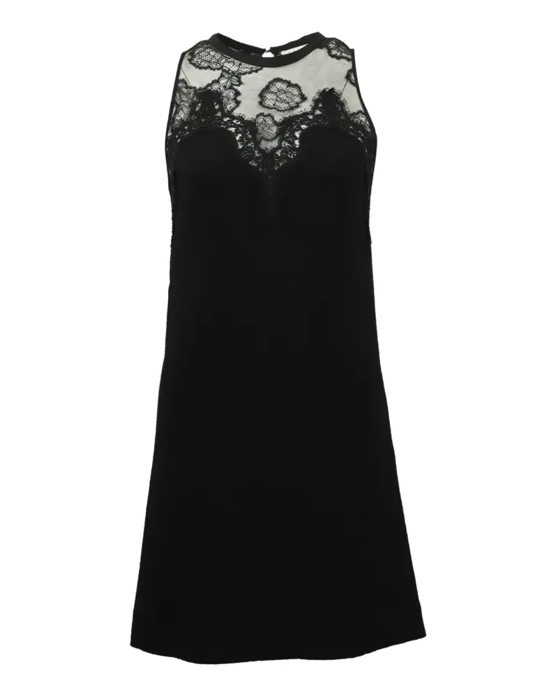 Sandro lace midi dress - Schwarz Schwarz