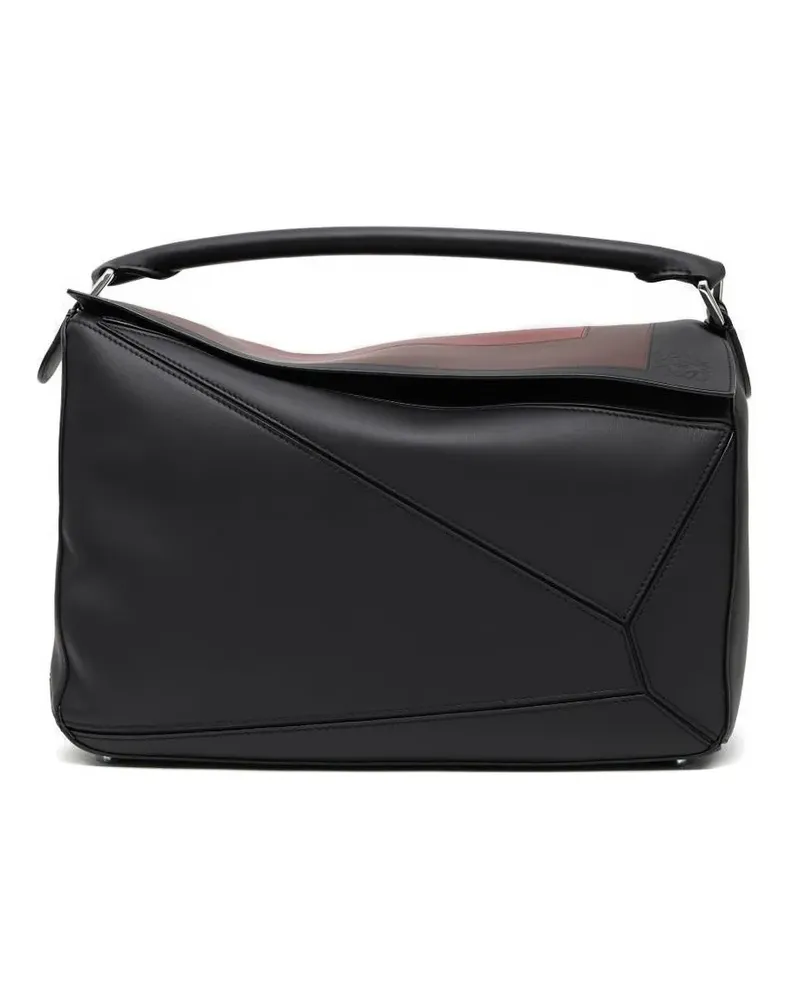 Loewe Puzzle Schultertasche - Schwarz Schwarz