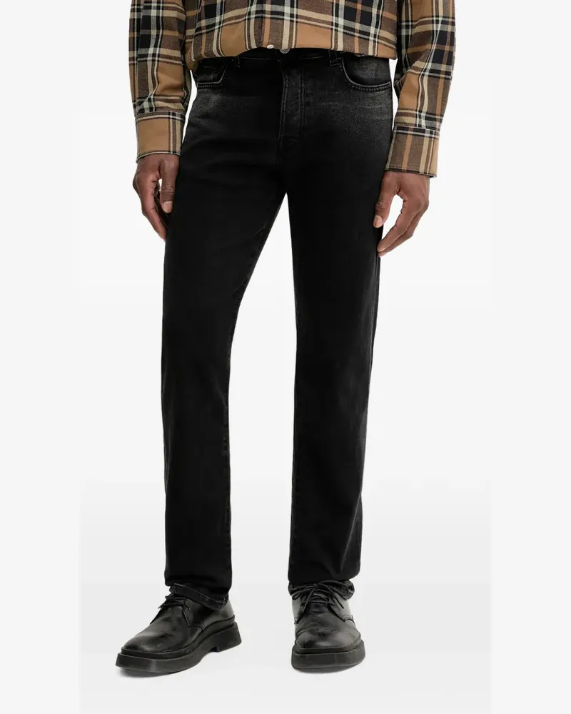 Iceberg washed-effect jeans - Schwarz Schwarz