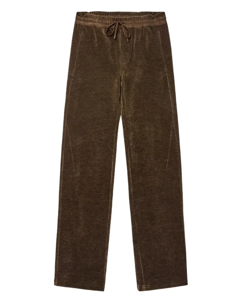 Post Archive Faction Moss drawstring-fastening trousers - Braun Braun