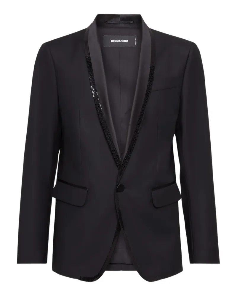 Dsquared2 London Sakko - Schwarz Schwarz