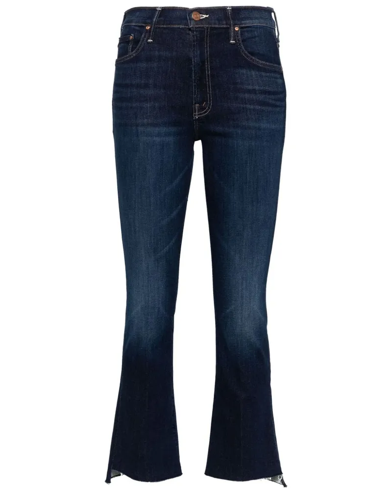 Mother Insider Cropped-Jeans - Blau Blau