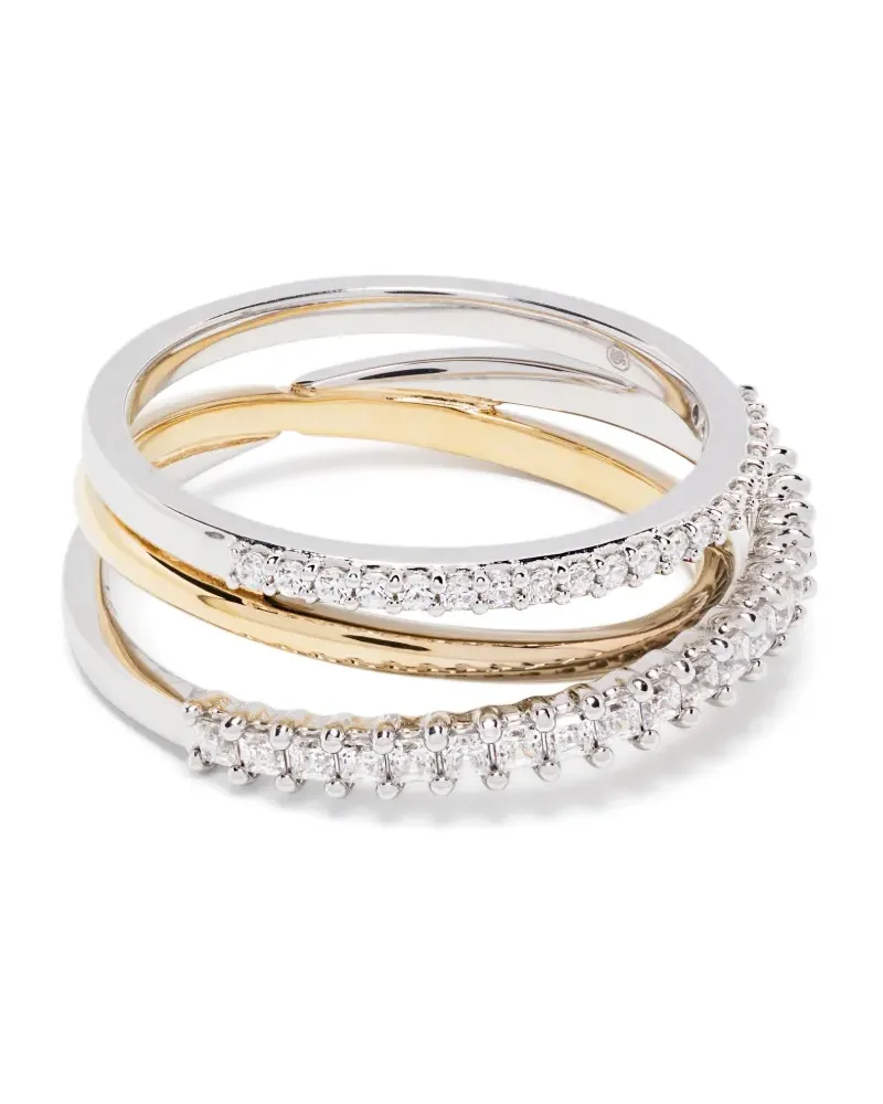 Swarovski Hyperbola Ring - Silber Silber