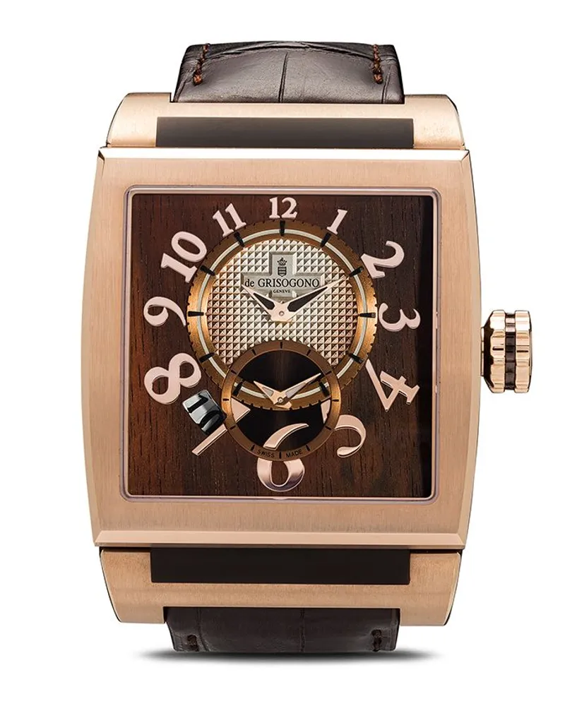 De Grisogono Dual Time' Chronograph, 33mm - Braun Braun