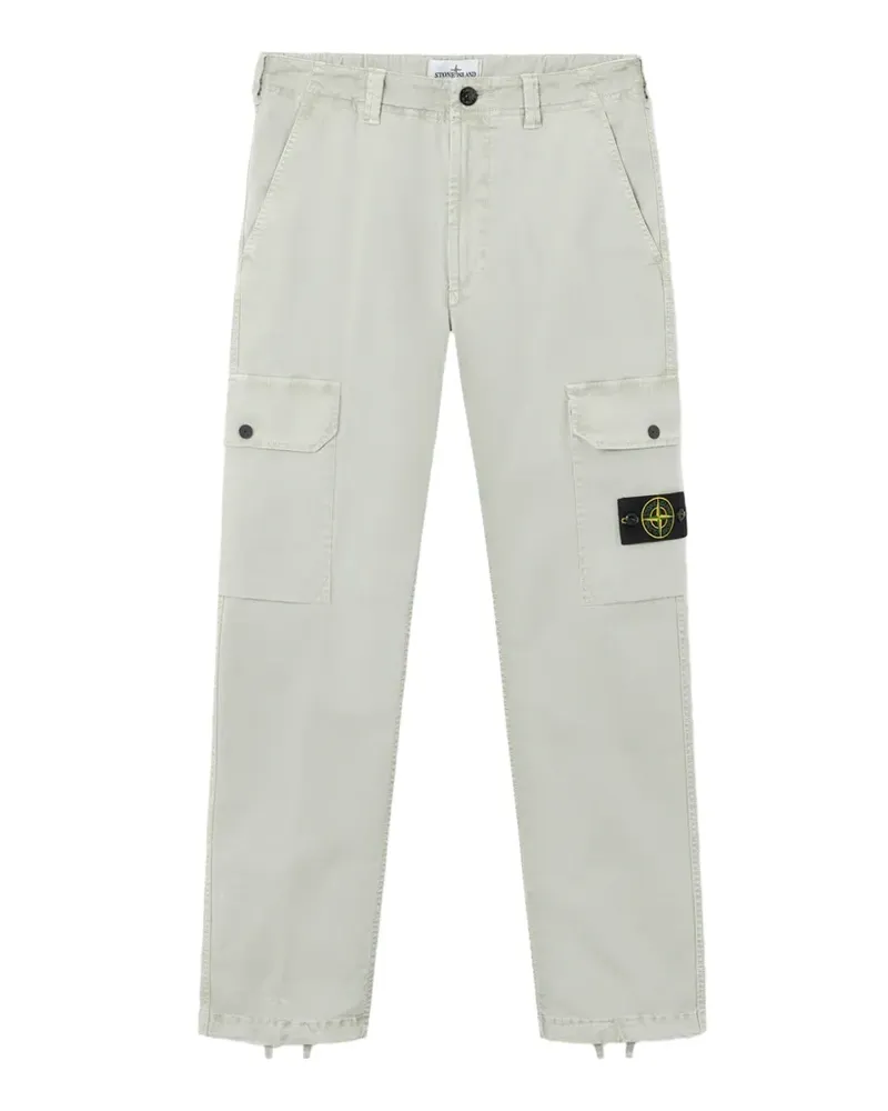 Stone Island Hose mit Cargotasche - Grün Grün