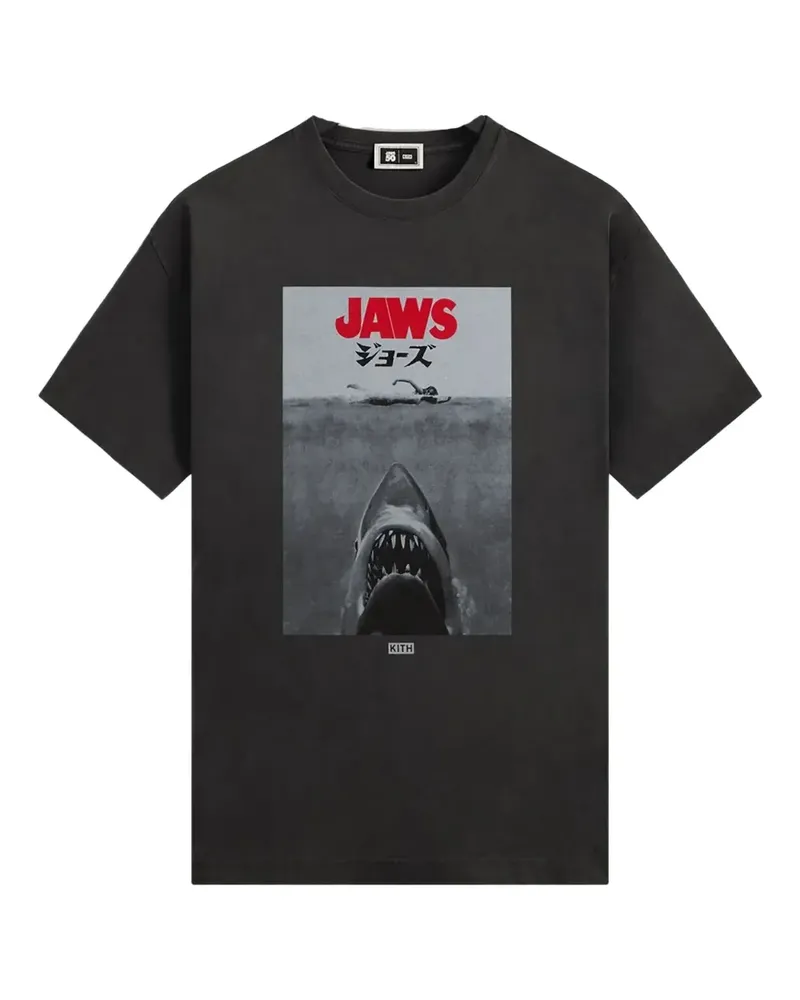 KITH Jaws Japanese Poster T-shirt - Schwarz Schwarz