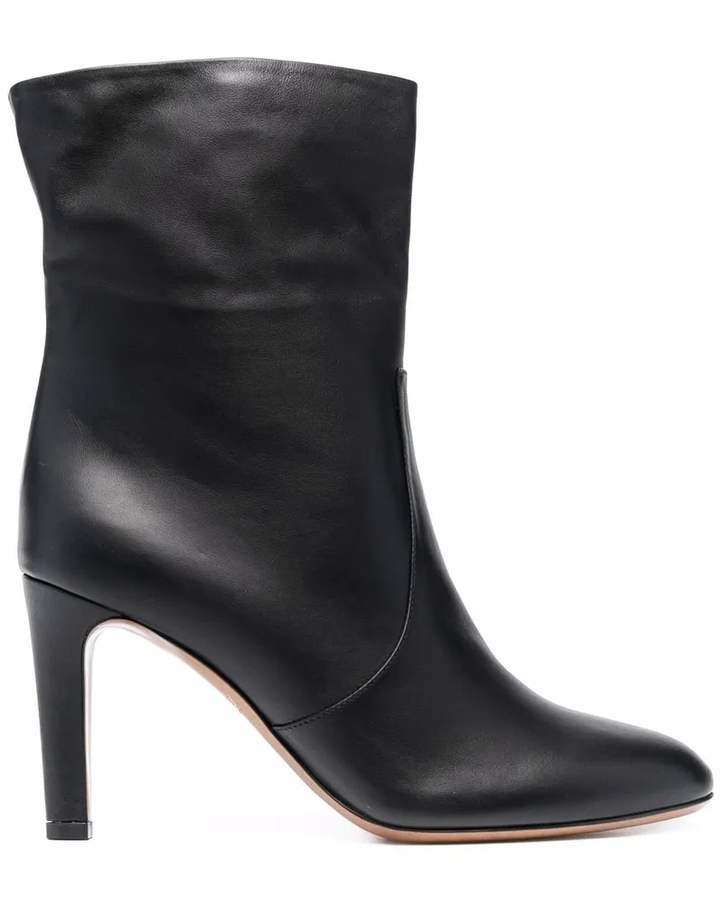 Bally Stiefel mit Absatz Schwarz