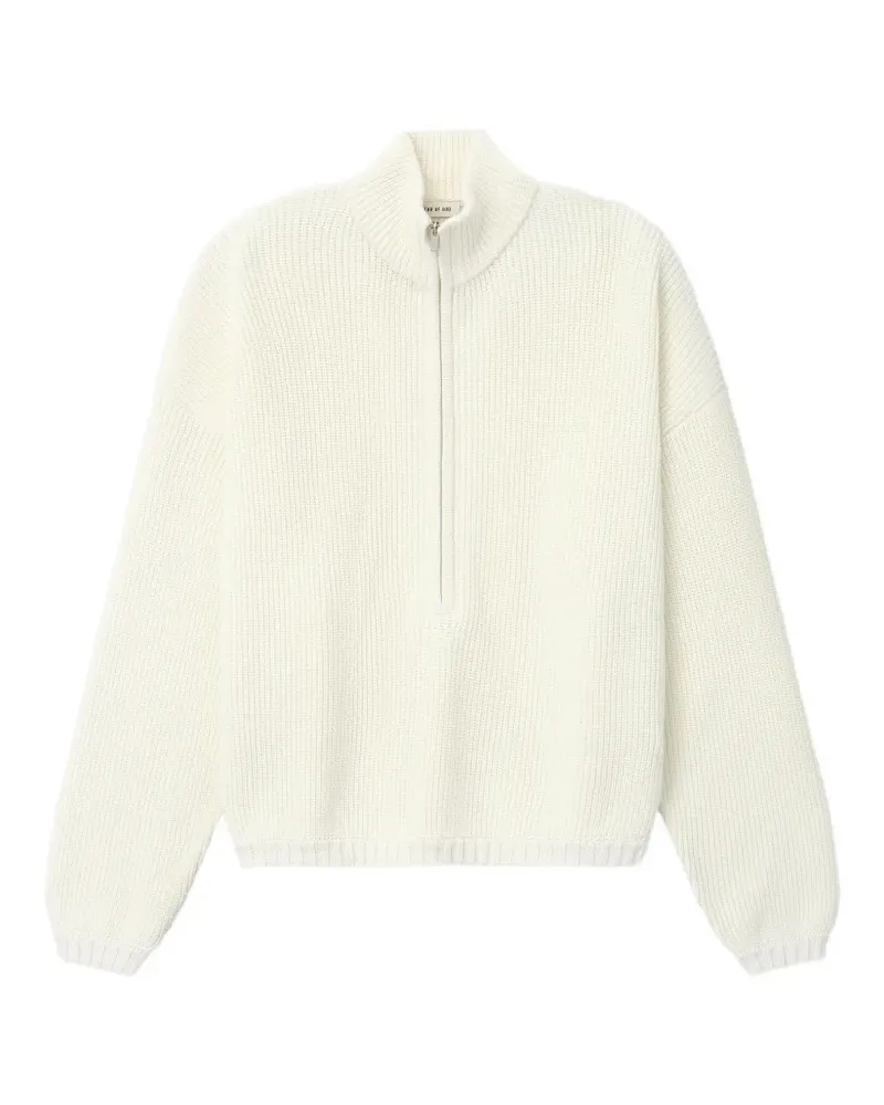 Fear of God Pullover mit Reißverschluss - Weiß Weiß