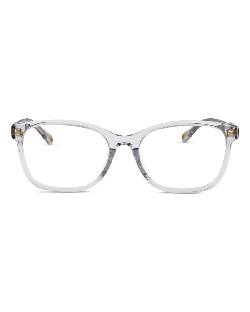 Chloé Brille mit eckigem Gestell - Grau Grau