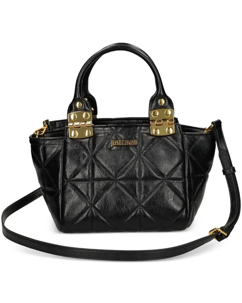 Just Cavalli Gesteppter Shopper - Schwarz Schwarz
