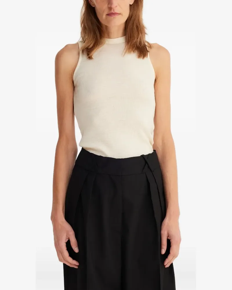 Róhe Trägershirt mit rundem Ausschnitt - Nude Nude