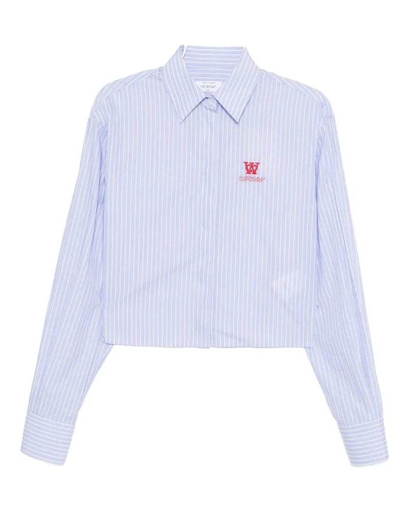 OFF-WHITE Gestreiftes Hemd - Blau Blau