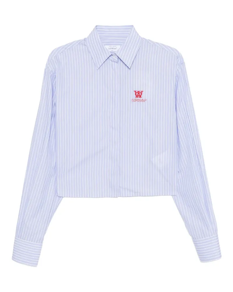 OFF-WHITE Gestreiftes Hemd - Blau Blau