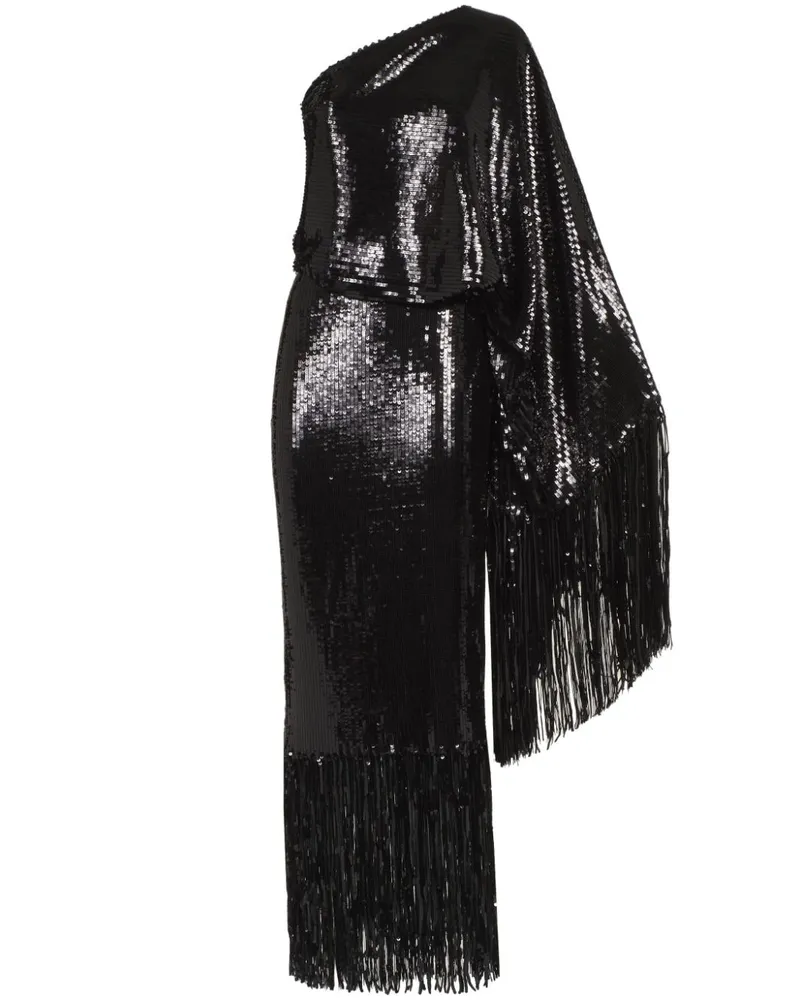 Taller Marmo Eternity Disco Maxikleid - Schwarz Schwarz