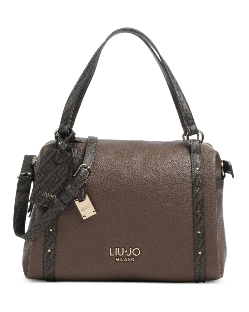 Liu Jo Ilyana S Handtasche Mokka aus Faux-Leder - Braun Braun