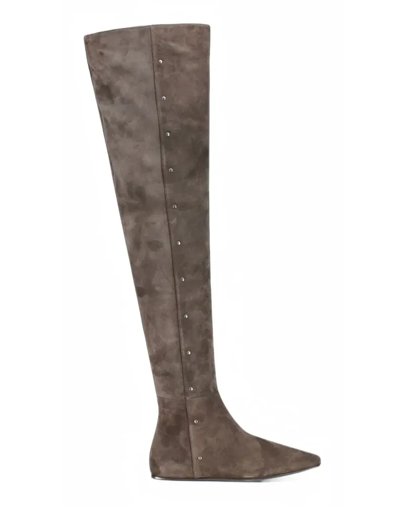 Max Mara Maspietra stud-embellished boots - Braun Braun
