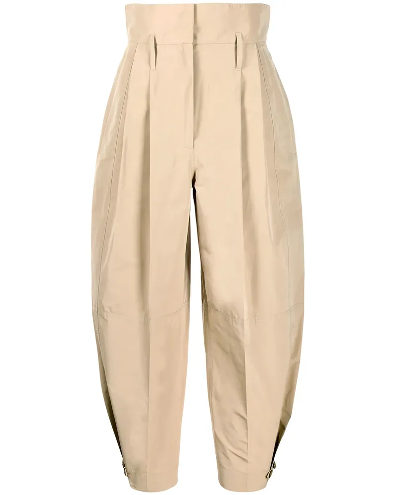 Givenchy Cropped-Hose mit hohem Bund - Nude Nude