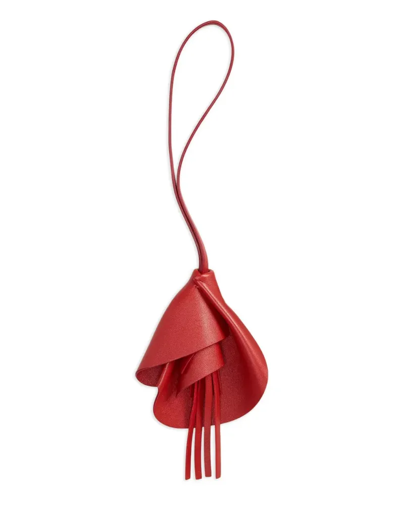Ralph Lauren Taschenanhänger aus Lammleder - Rot Rot