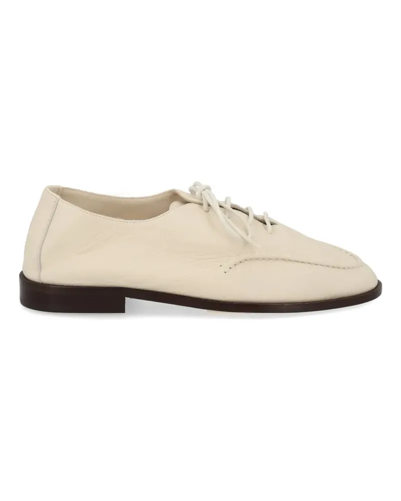 HEREU Juliol lace-up loafers - Nude Nude