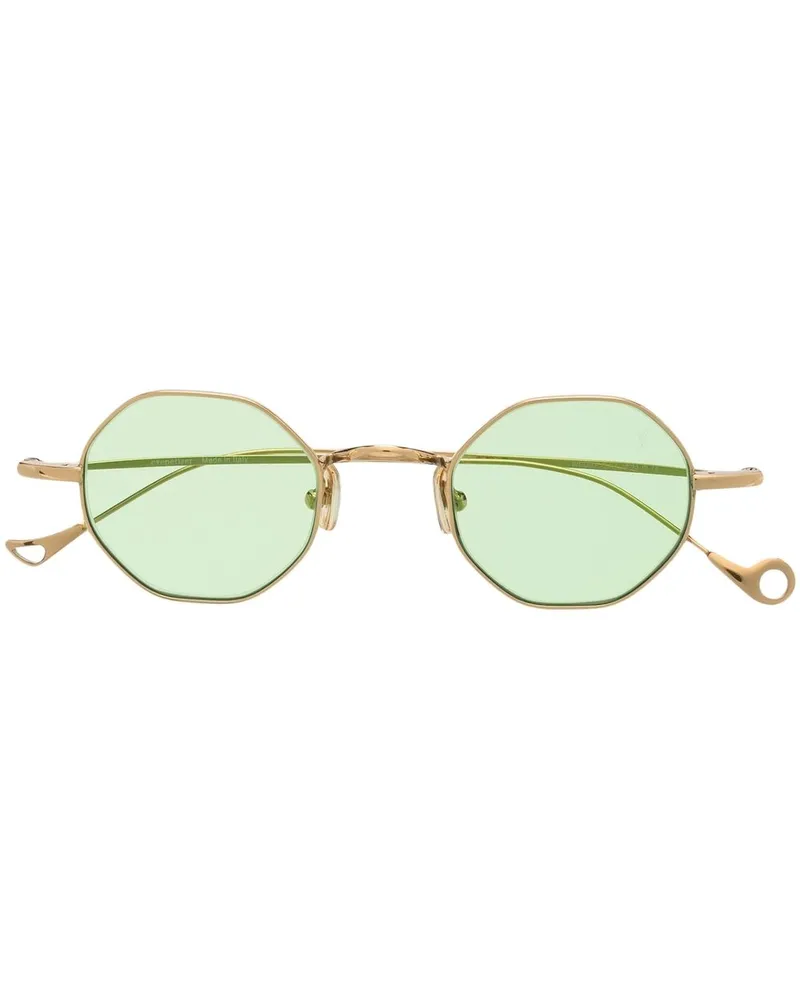 Eyepetizer Sonnenbrille mit geometrischem Gestell - Gold Gold