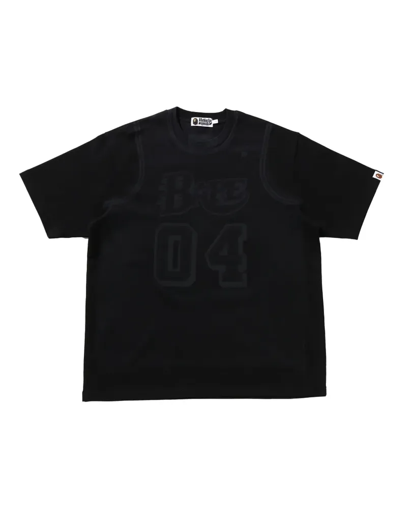 BAPE Klassisches T-Shirt - Schwarz Schwarz