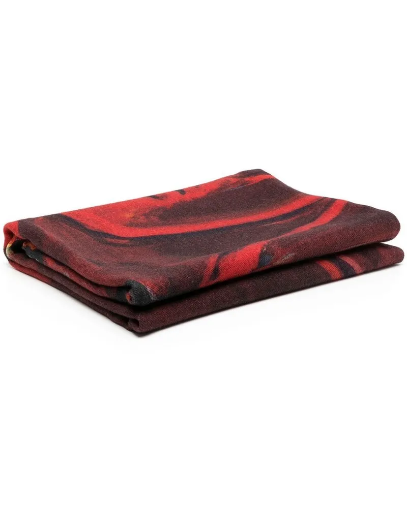 Givenchy Decke mit grafischem Print - Rot Rot
