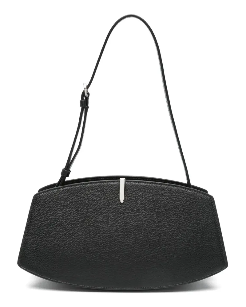 SAVETTE Schultertasche aus Leder - Schwarz Schwarz