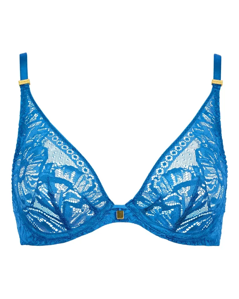 Aubade Love Soul BHs mit Spitzenstickerei - Blau Blau