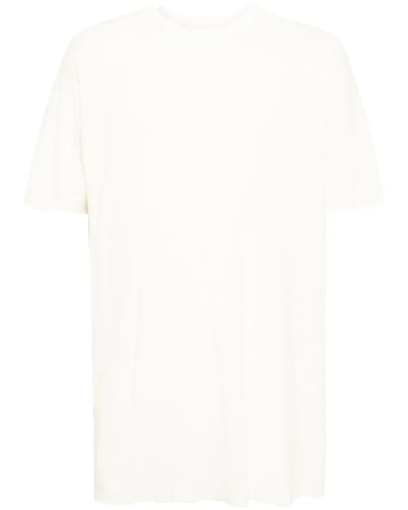 Boris Bidjan Saberi T-Shirt mit rundem Ausschnitt - Weiß Weiß