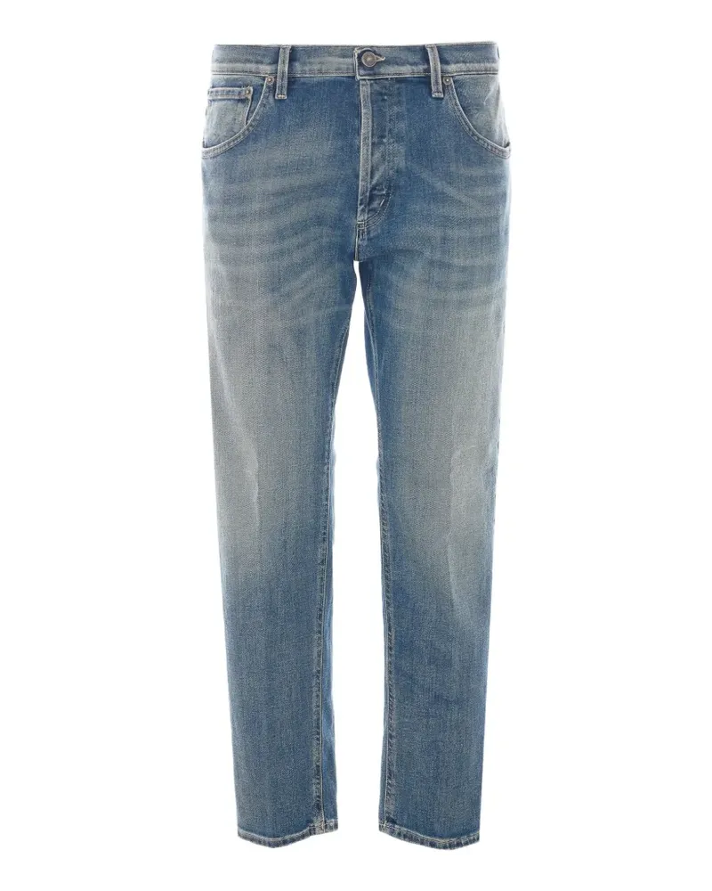 Dondup faded whiskered jeans - Blau Blau