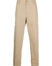 Lanvin Hose mit geradem Bein Nude