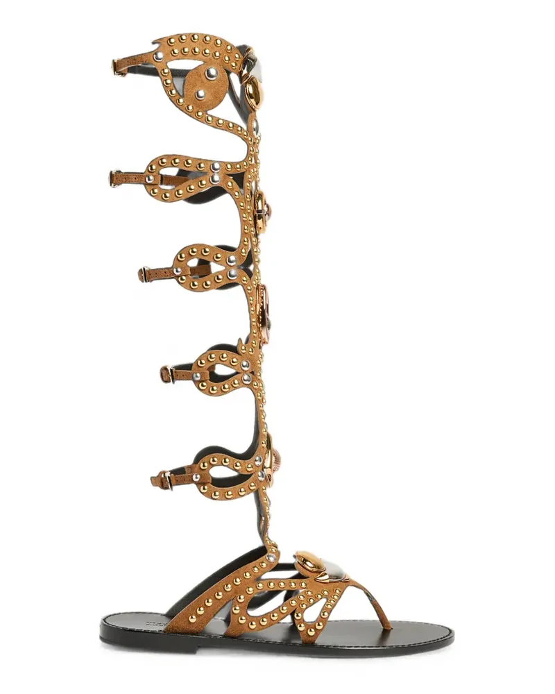 Emilio Pucci embellished gladiator sandals - Braun Braun