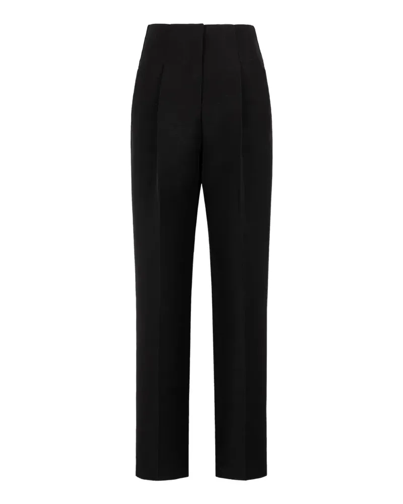 Roberto Cavalli Hose mit Bundfalten - Schwarz Schwarz