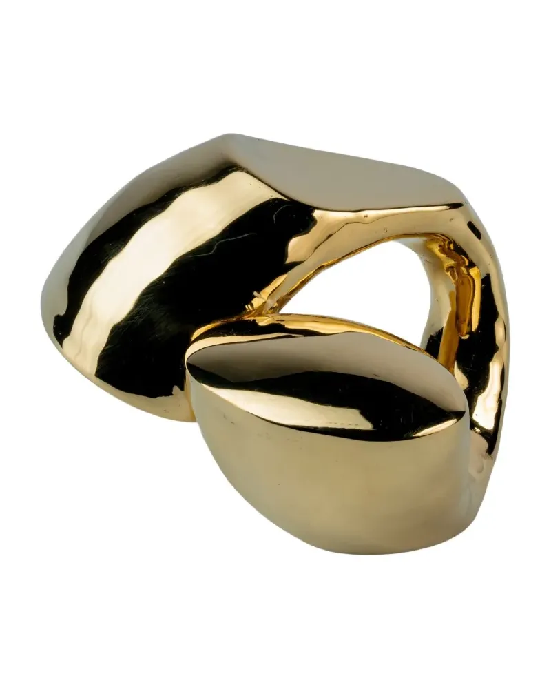 Parts Of Four Monster Twist Druid Ring - Gold Gold