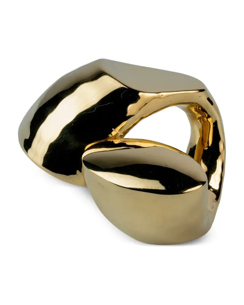 Parts Of Four Monster Twist Druid Ring - Gold Gold