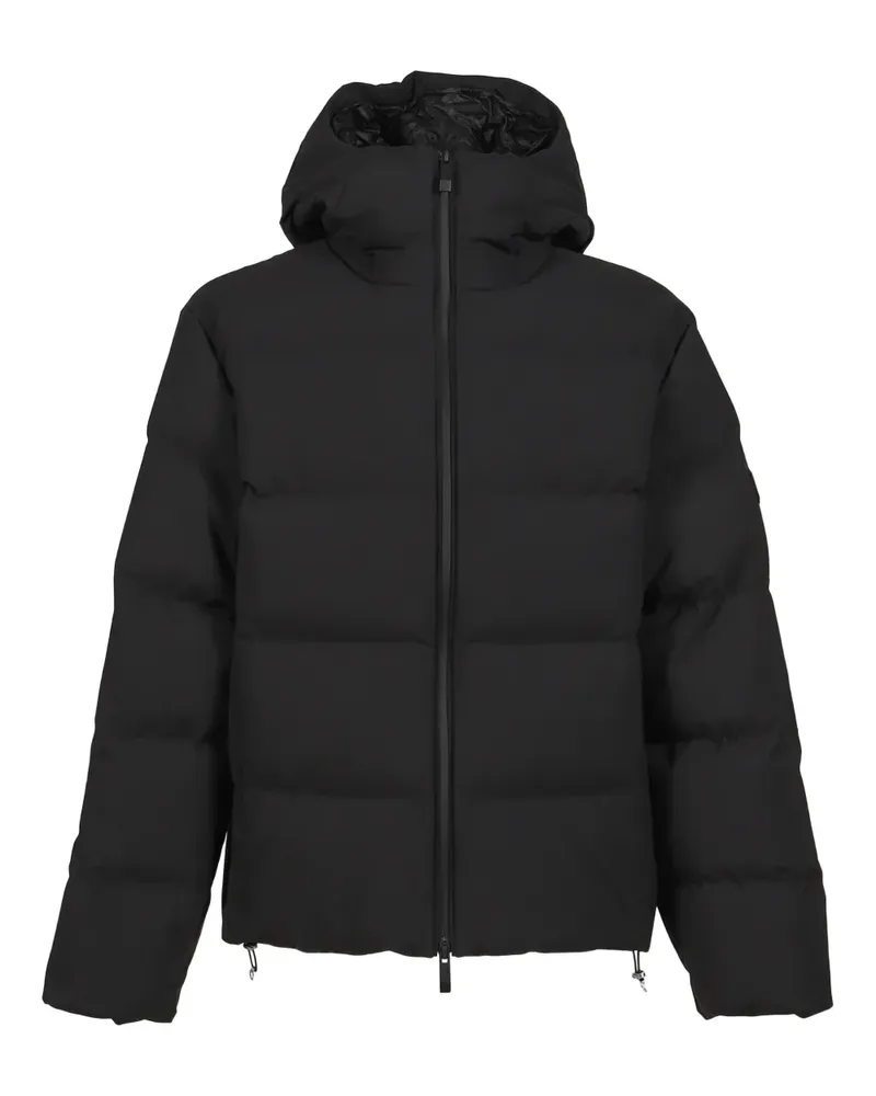 Moncler Languedoc hooded puffer jacket - Schwarz Schwarz