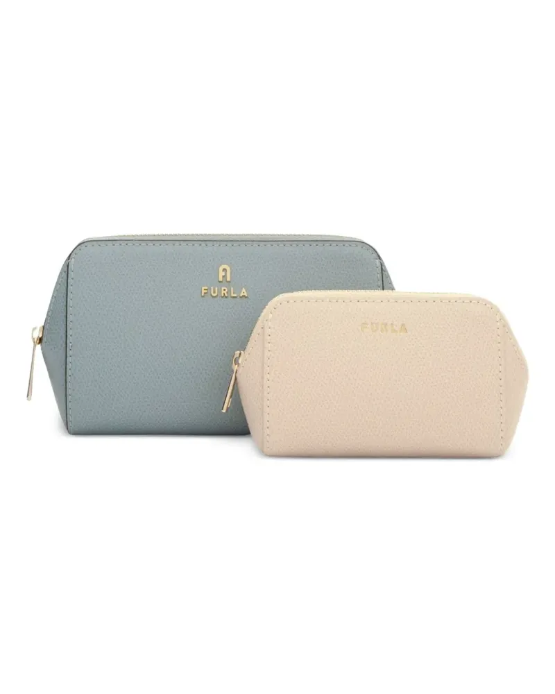 Furla Camelia Kosmetiktaschen-Set - Blau Blau