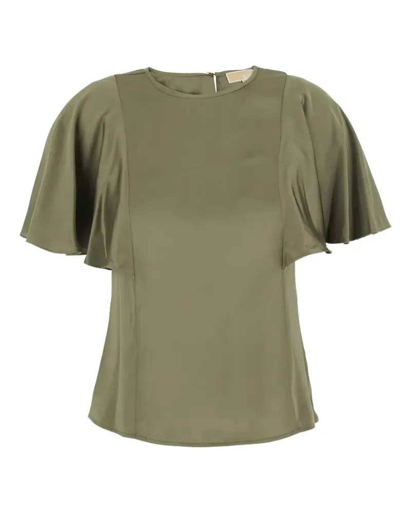 Michael Kors Bluse aus Satin - Grün Grün