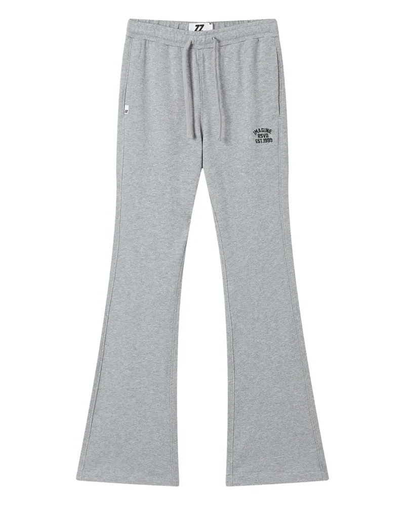 Izzue Jogginghose mit Stretchbund - Grau Grau