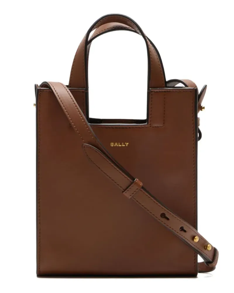 Bally small Easy leather tote bag - Braun Braun