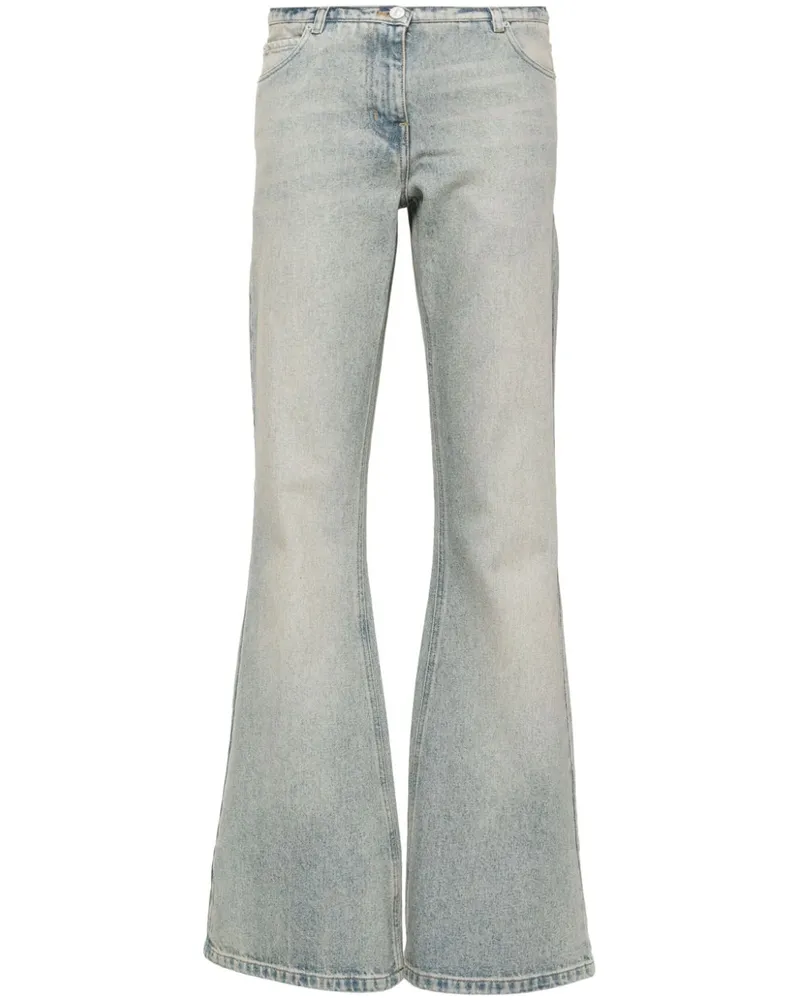 Courrèges Bootcut-Jeans - Blau Blau