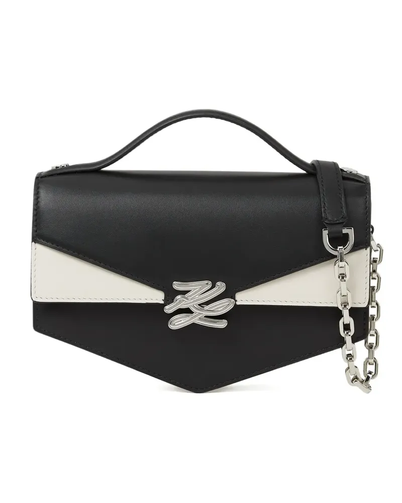Karl Lagerfeld Kleiner Karl Studios Autograph Tote Bag - Schwarz Schwarz